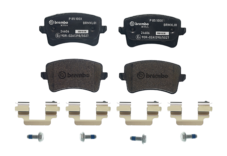 BREMBO Bremseklodser p85100x for VW AUDI (FAW)