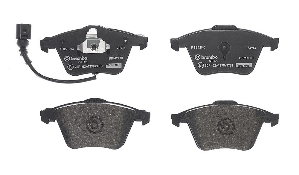 BREMBO Bremseklodser p85129x for SEAT VW
