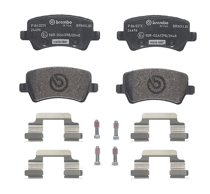 BREMBO Bremseklodser p86021x for VOLVO
