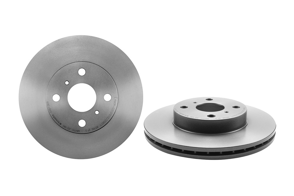 BREMBO Bremseskive 09573611 255mm 22mm for TOYOTA CHEVROLET GREAT WALL