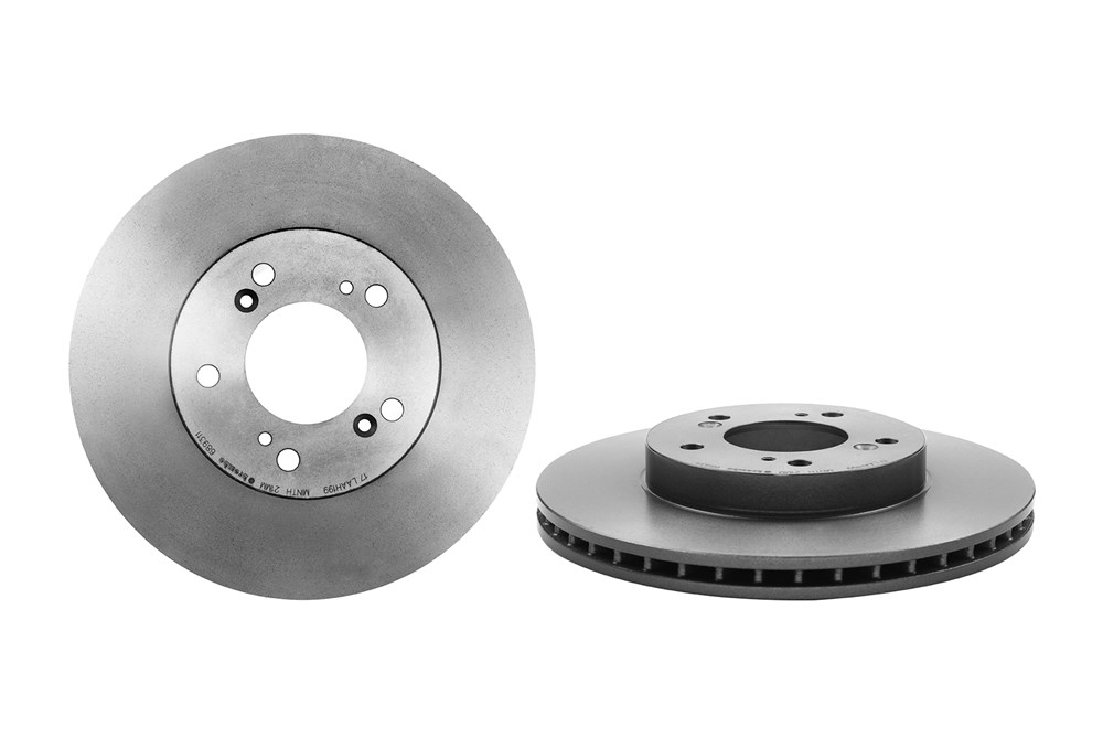 BREMBO Bremseskive 09689311 282mm 23mm for ACURA