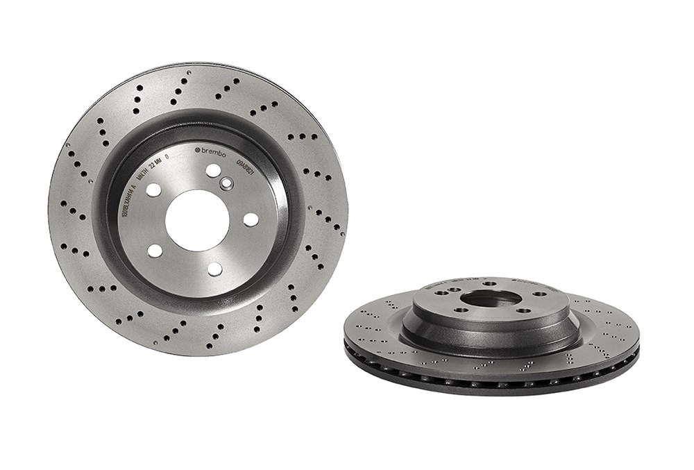 BREMBO Bremseskive 09a81821 320mm 24mm for MERCEDES-BENZ