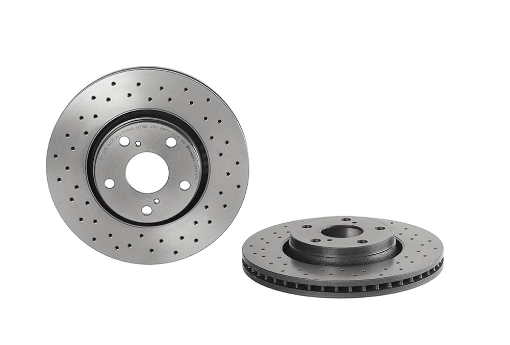 BREMBO Bremseskive 09a9141x 295mm 26mm for TOYOTA