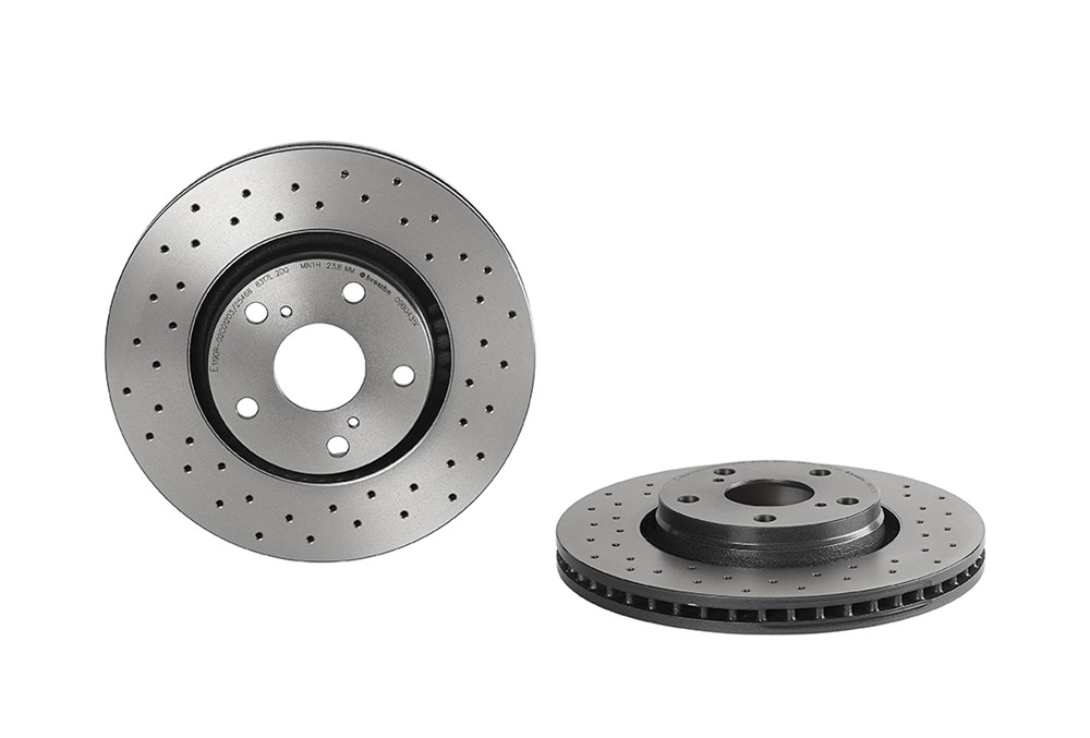 BREMBO Bremseskive 09b0431x 295mm 26mm for TOYOTA