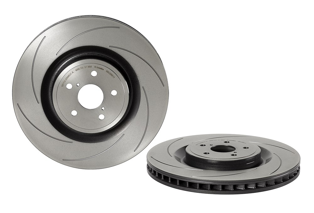 BREMBO Bremseskive 09c26611 lukket 380mm 34mm for LEXUS