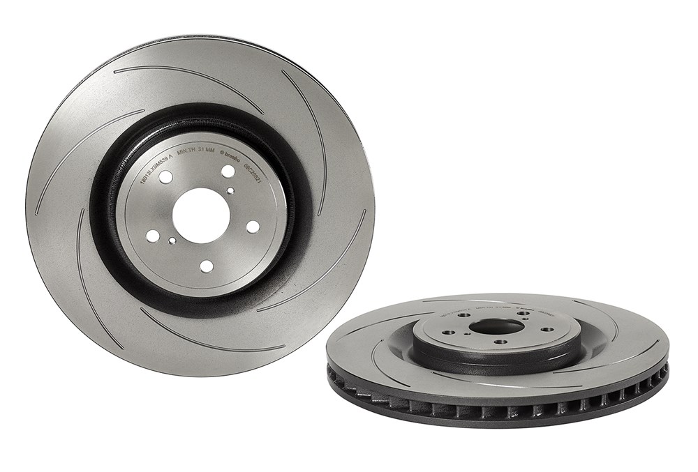 BREMBO Bremseskive 09c26621 lukket 380mm 34mm for LEXUS