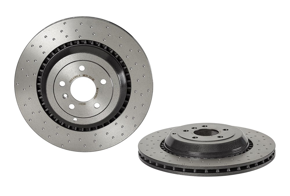 BREMBO Bremseskive 09c66011 365mm 26mm for MERCEDES-BENZ