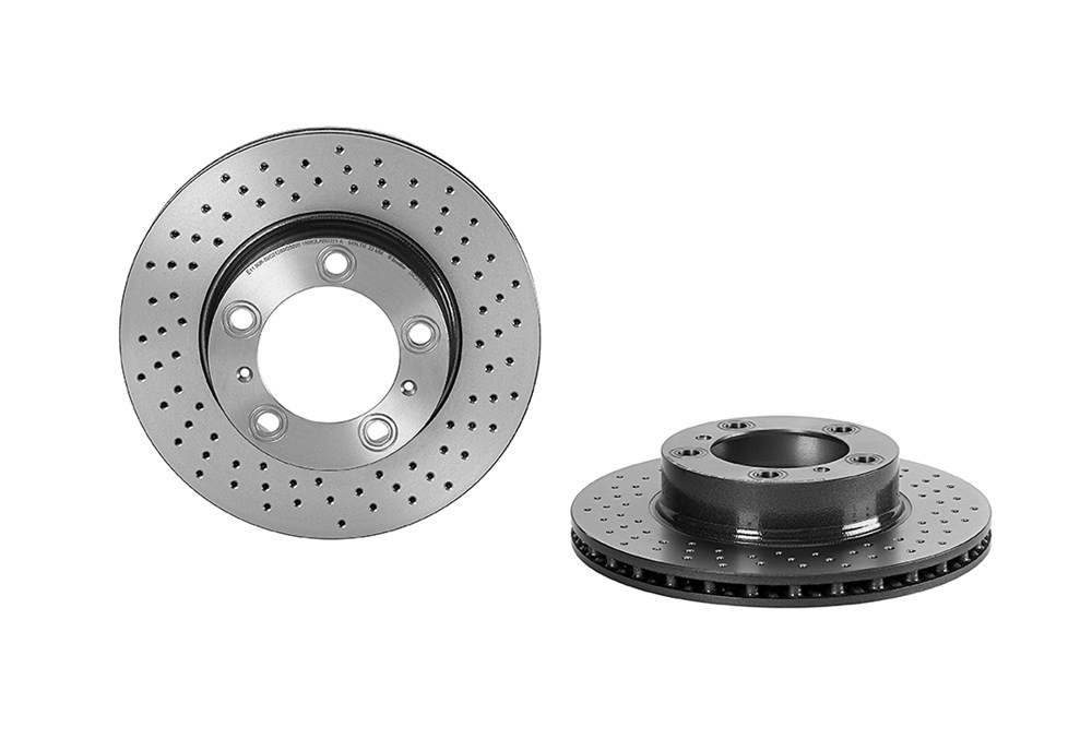BREMBO Bremseskive 09c87911 298mm 24mm for PORSCHE