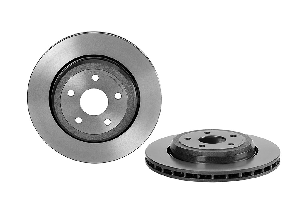 BREMBO Bremseskive 09n24711 350mm 28mm for JEEP
