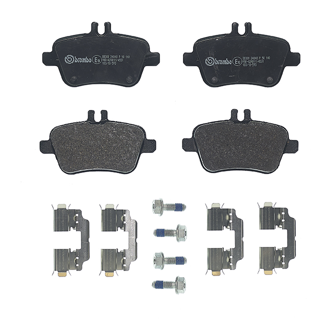 BREMBO Bremseklodser p50135 for MERCEDES-BENZ INFINITI