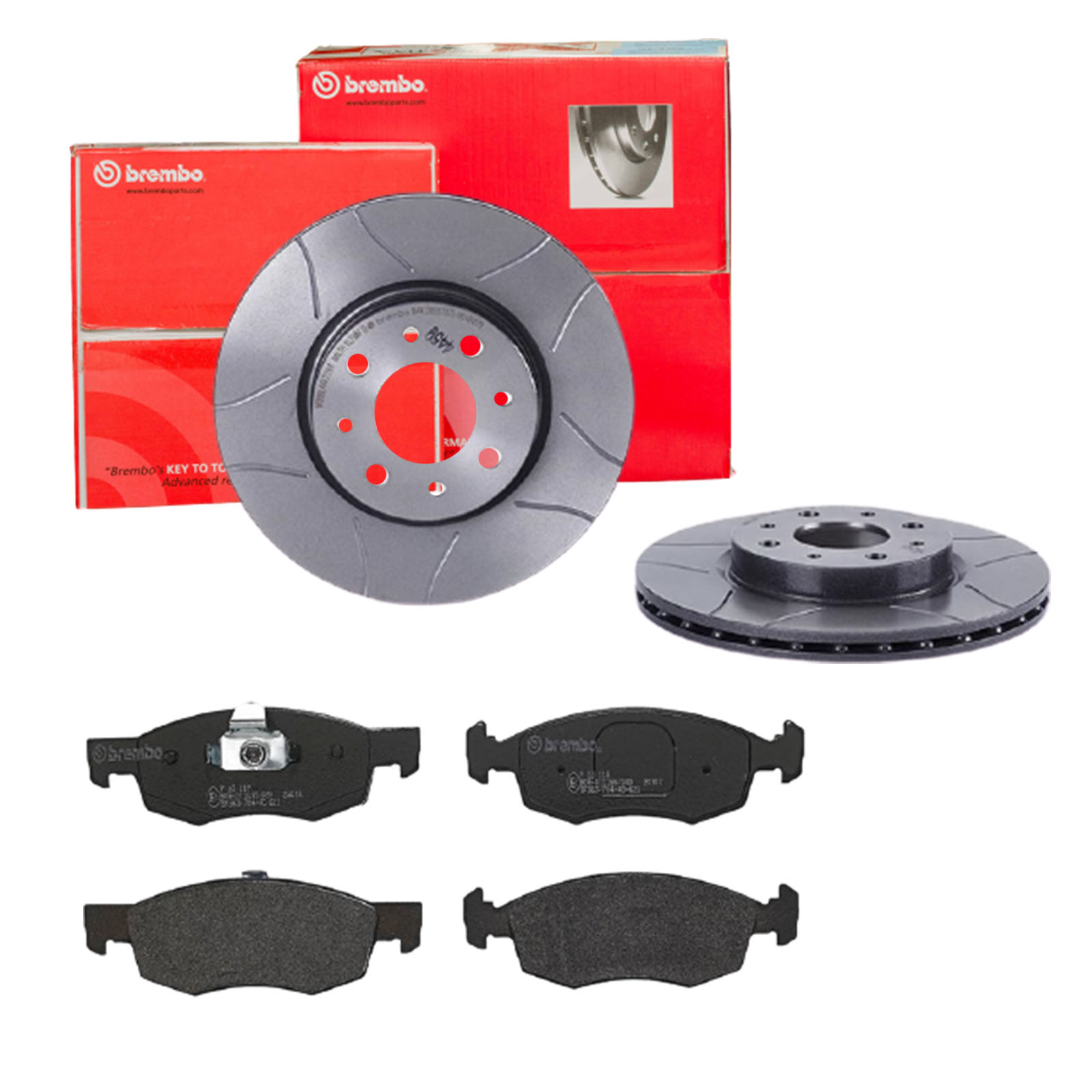 BREMBO Bremsesæt, skivebremser sk8k0f5el2 foraksel indvendig ventileret 257mm 20mm for FIAT LANCIA ALFA ROMEO FIAT (NANJING)