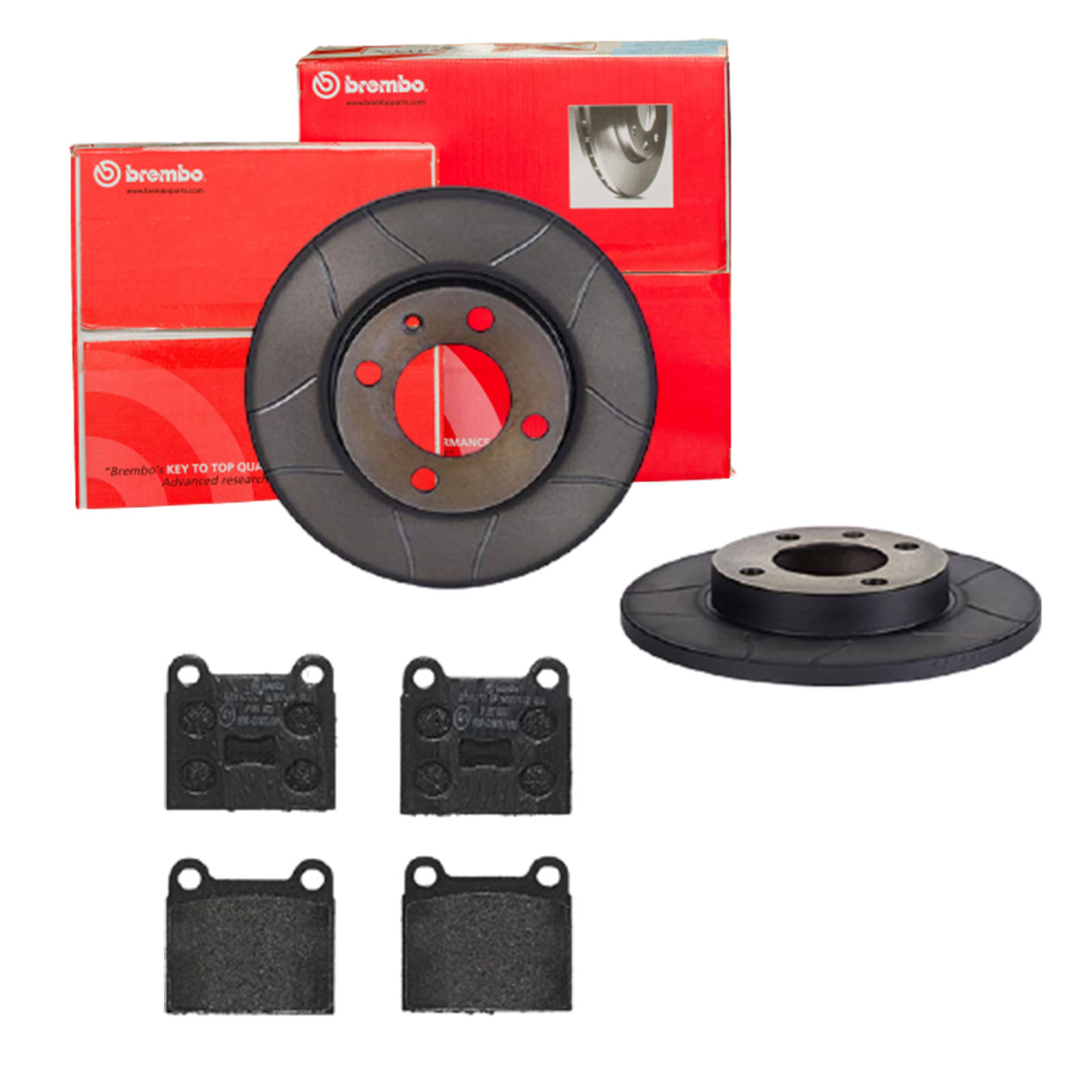 BREMBO Bremsesæt, skivebremser sk8k0f3n62 foraksel lukket 239mm 12mm for AUDI SEAT VW SKODA