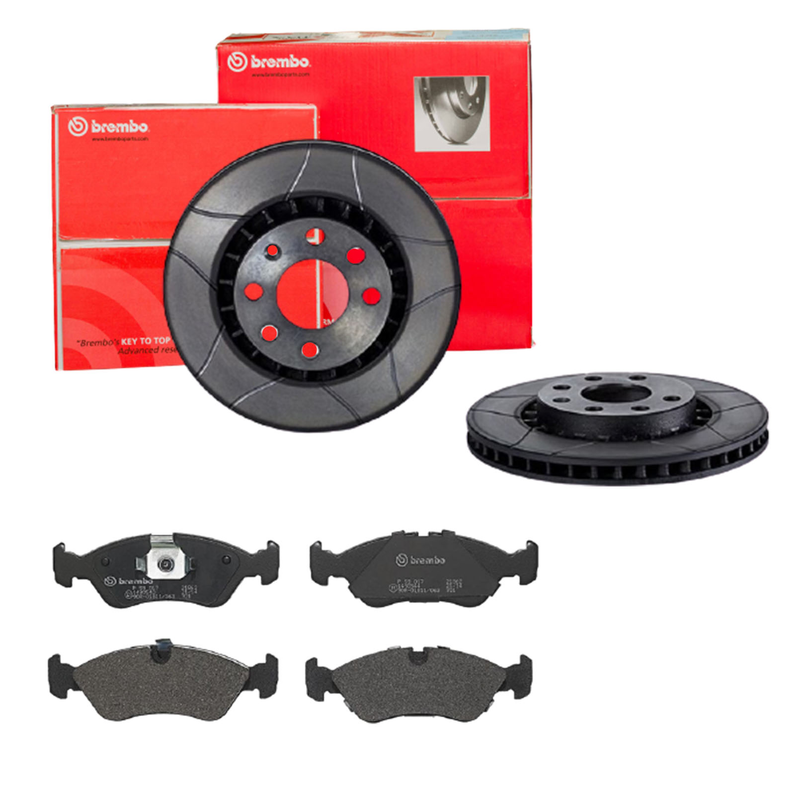 BREMBO Bremsesæt, skivebremser sk8k0f15v5 foraksel indvendig ventileret 256mm 24mm for OPEL DAEWOO CHEVROLET VAUXHALL