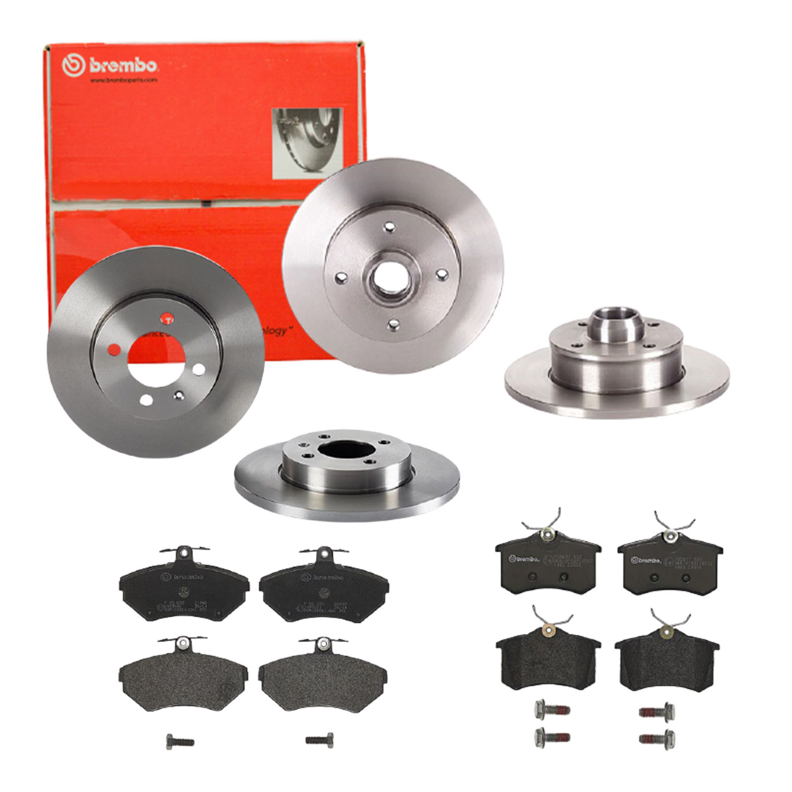 BREMBO Bremsesæt, skivebremser sg00000e3r bagaksel fuld 226mm 10mm for PEUGEOT MG (SAIC) ROEWE (SAIC) VW SEAT CITROËN AUDI SKODA NISSAN EUROPESTAR REN