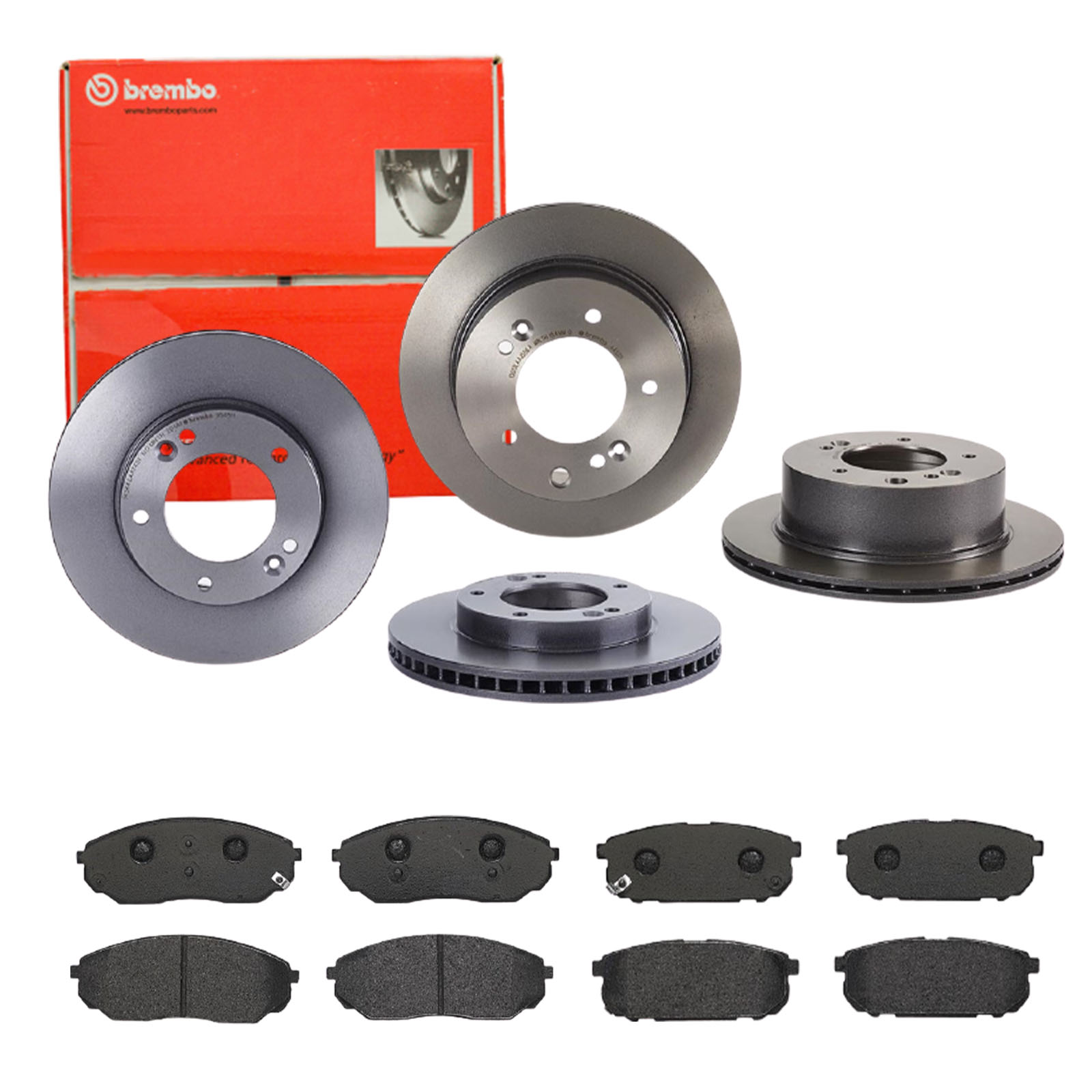 BREMBO Bremsesæt, skivebremser sg00000e3t foraksel indvendig ventileret 302mm 20mm for KIA