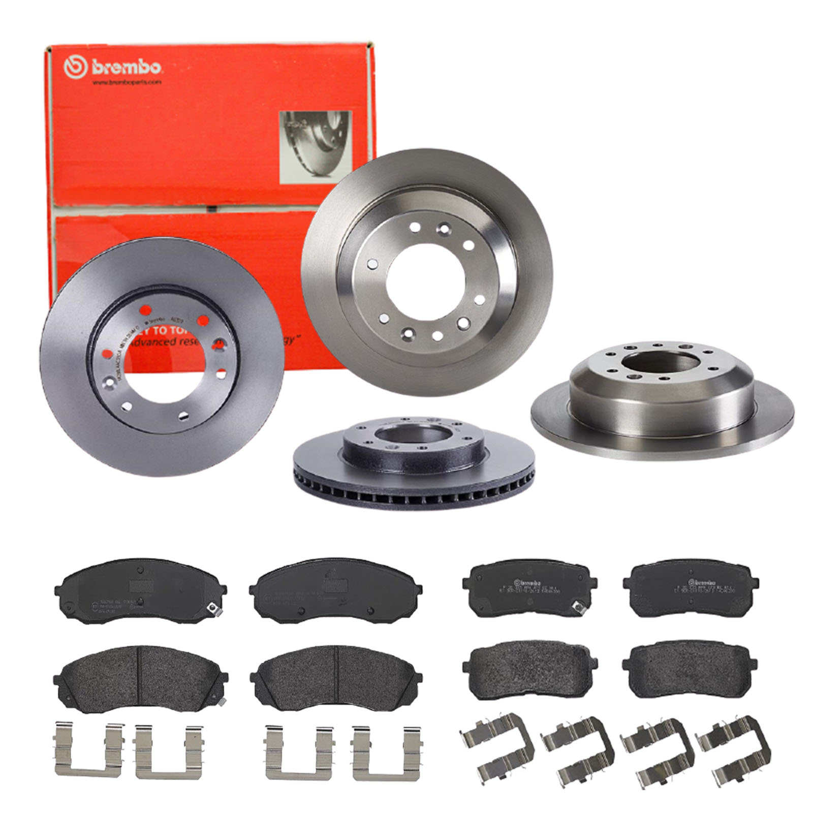 BREMBO Bremsesæt, skivebremser sg00000e4b bagaksel indvendig ventileret 324mm 28mm for KIA HYUNDAI HAVAL