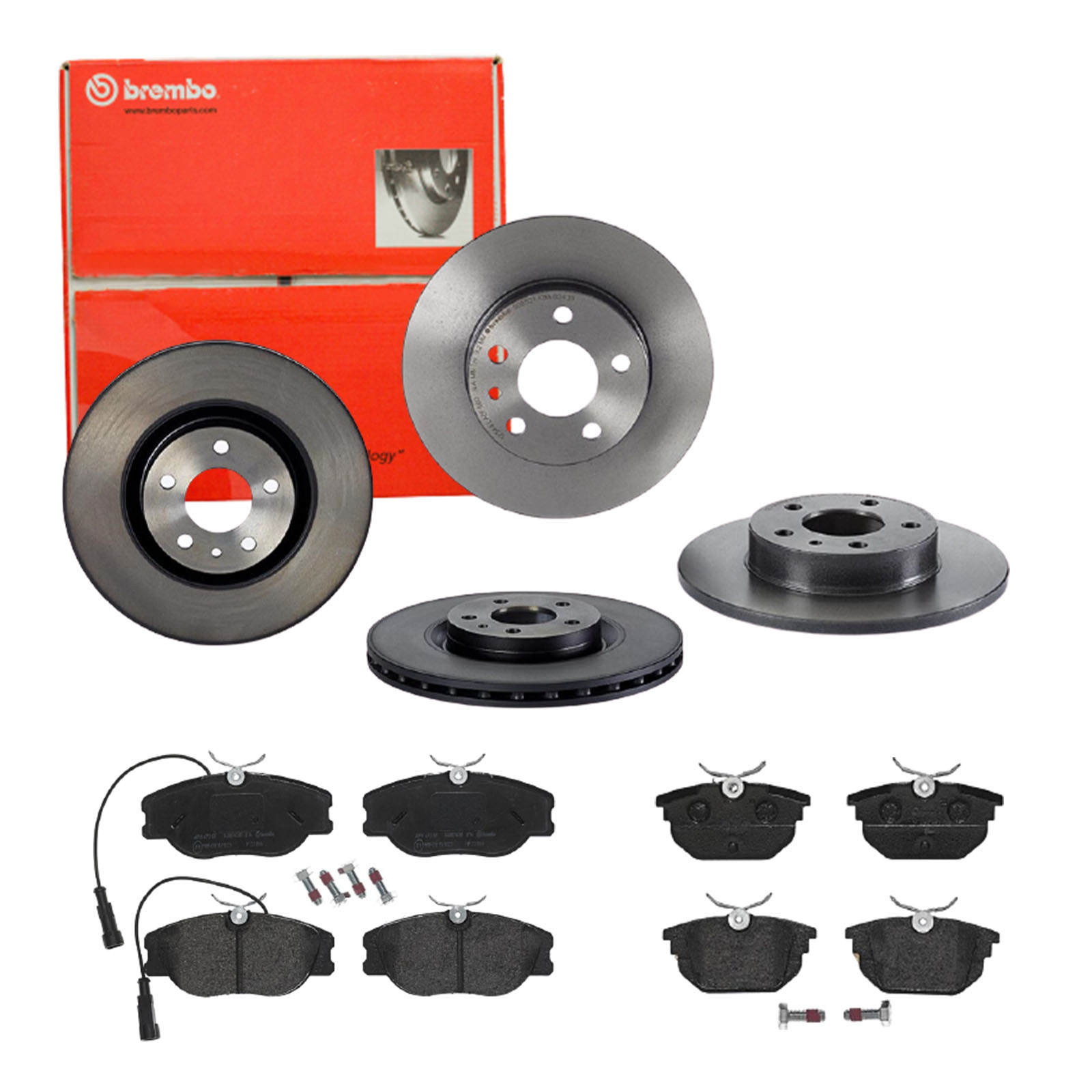 BREMBO Bremsesæt, skivebremser sg00000e51 bagaksel fuld 284mm 22mm for ALFA ROMEO FIAT LANCIA DAIHATSU (FAW)