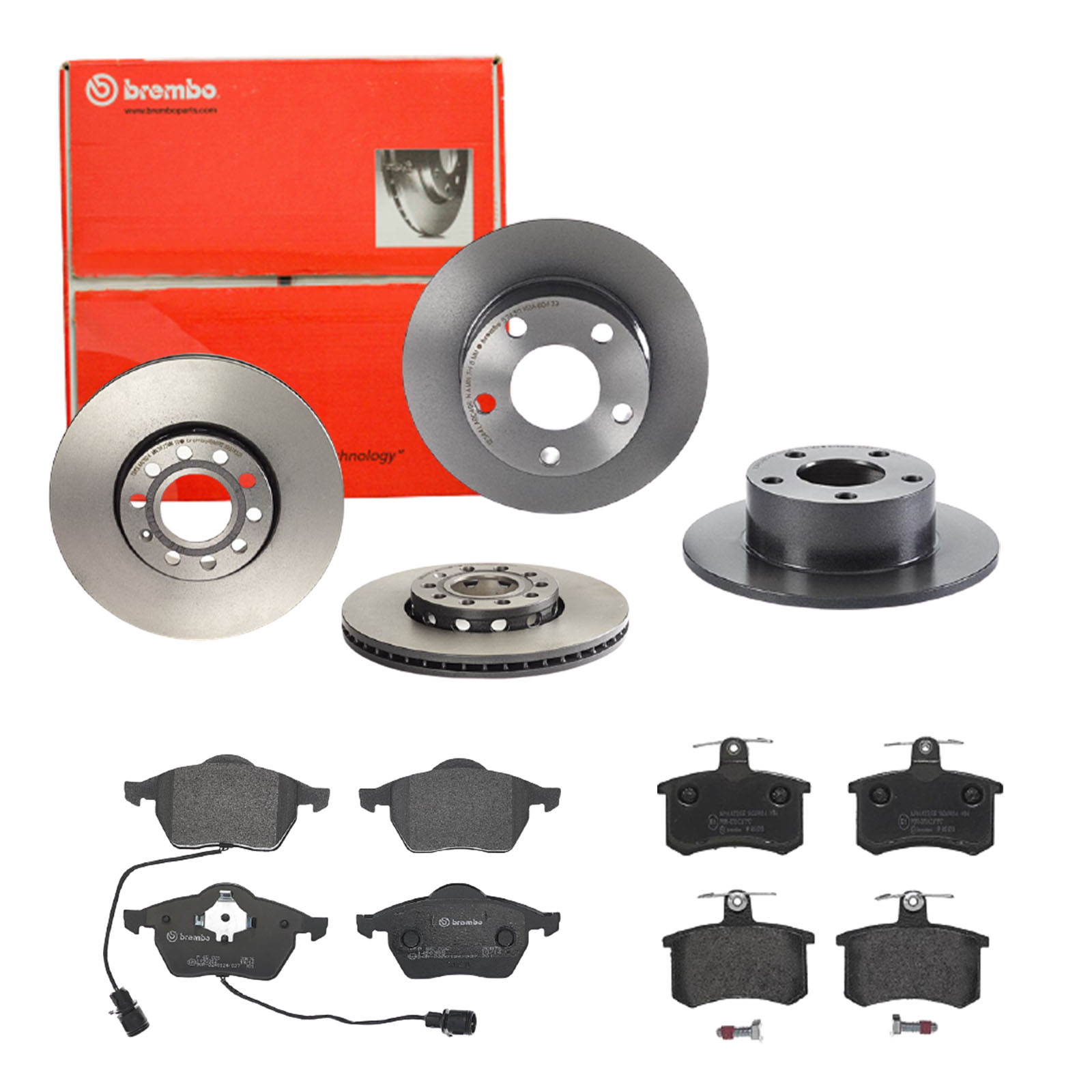 BREMBO Bremsesæt, skivebremser sg00000ebp foraksel indvendig ventileret 245mm 25mm for LANCIA ALFA ROMEO FIAT SEAT AUDI VW SKODA AUDI (FAW) ZHONGHUA (