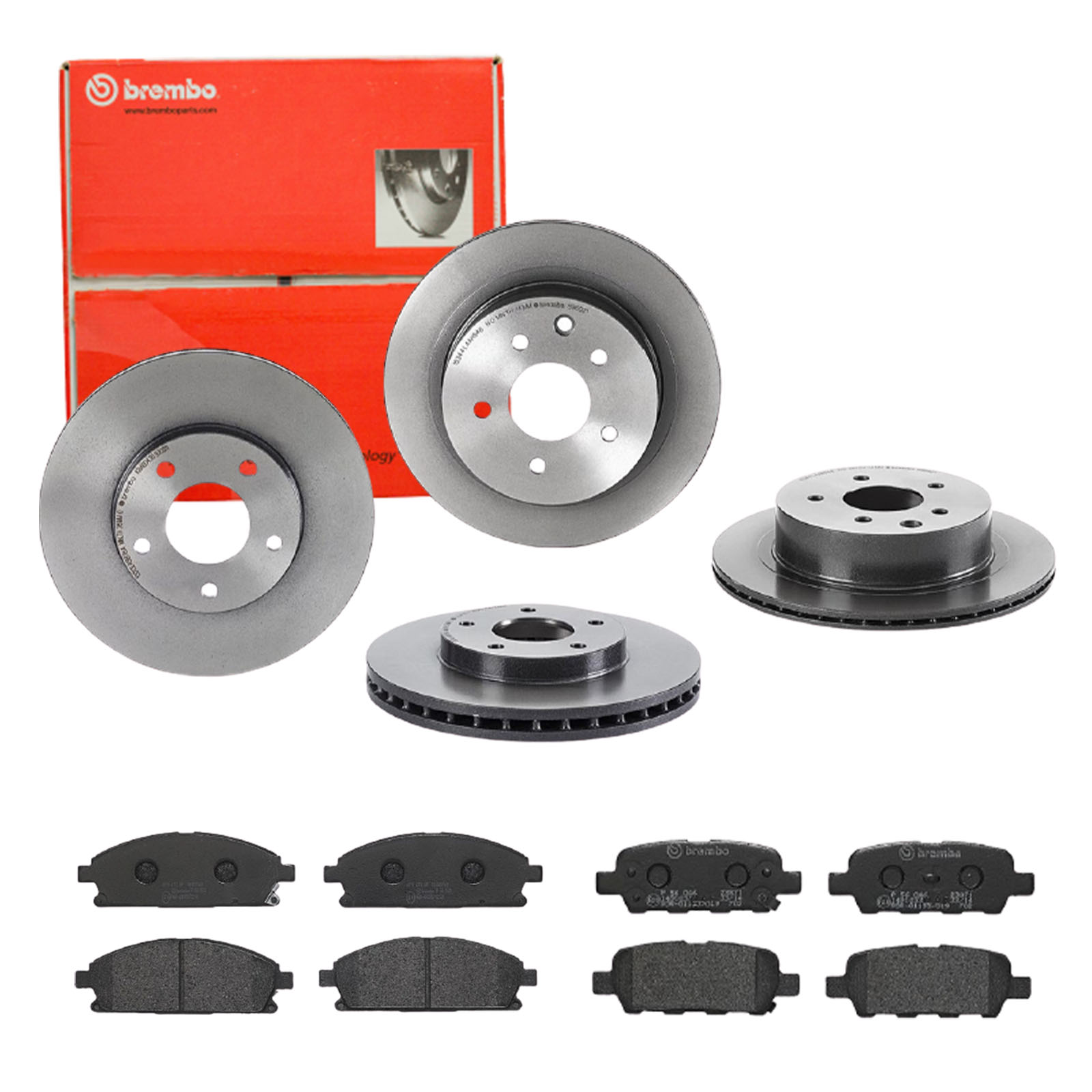 BREMBO Bremsesæt, skivebremser sg00000edc bagaksel indvendig ventileret 292mm 16mm for FENGSHEN ISUZU NISSAN HONDA NISSAN (DFAC) SUZUKI INFINITI RENAU