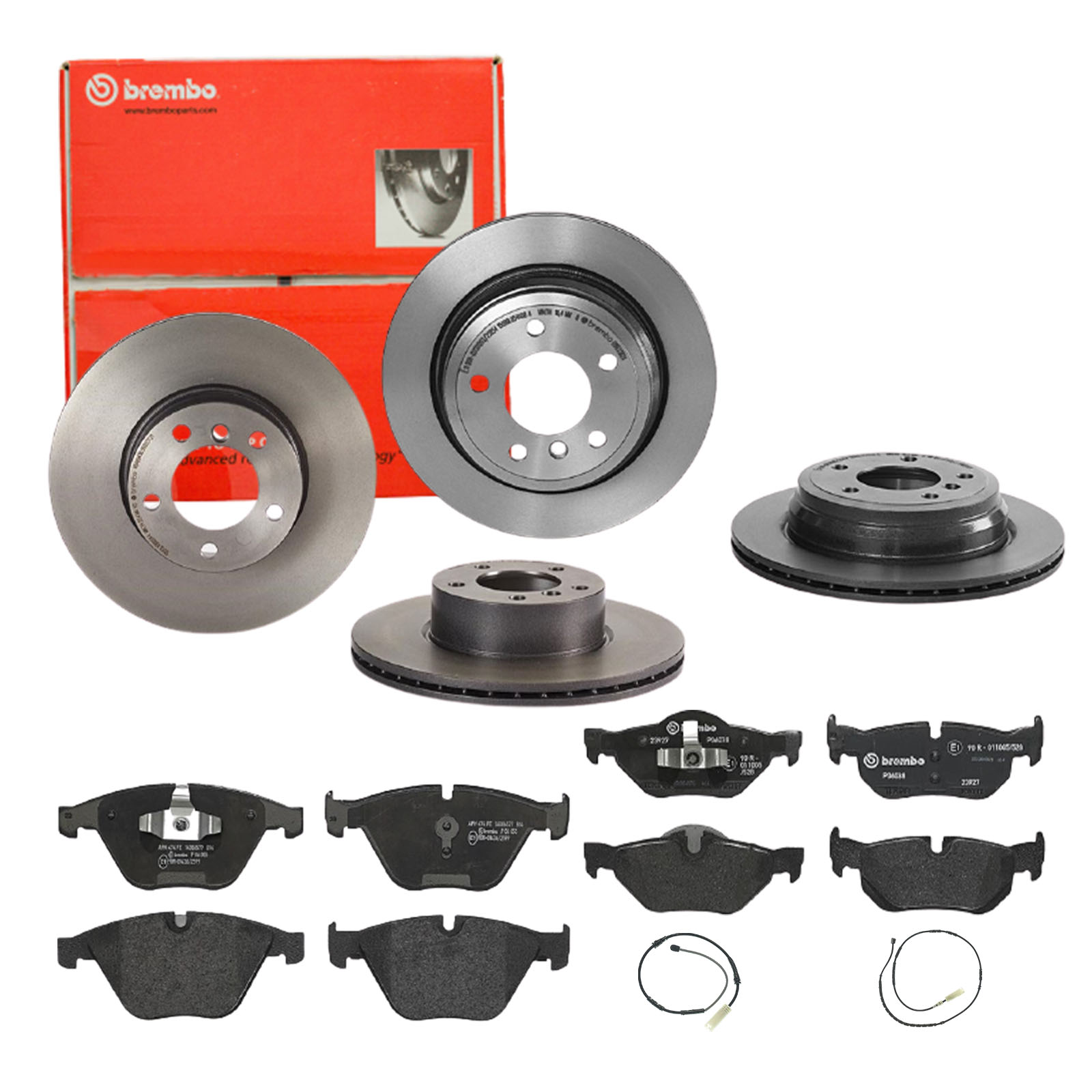 BREMBO Bremsesæt, skivebremser sg00000edn bagaksel indvendig ventileret 312mm 20mm for BMW BMW (BRILLIANCE)