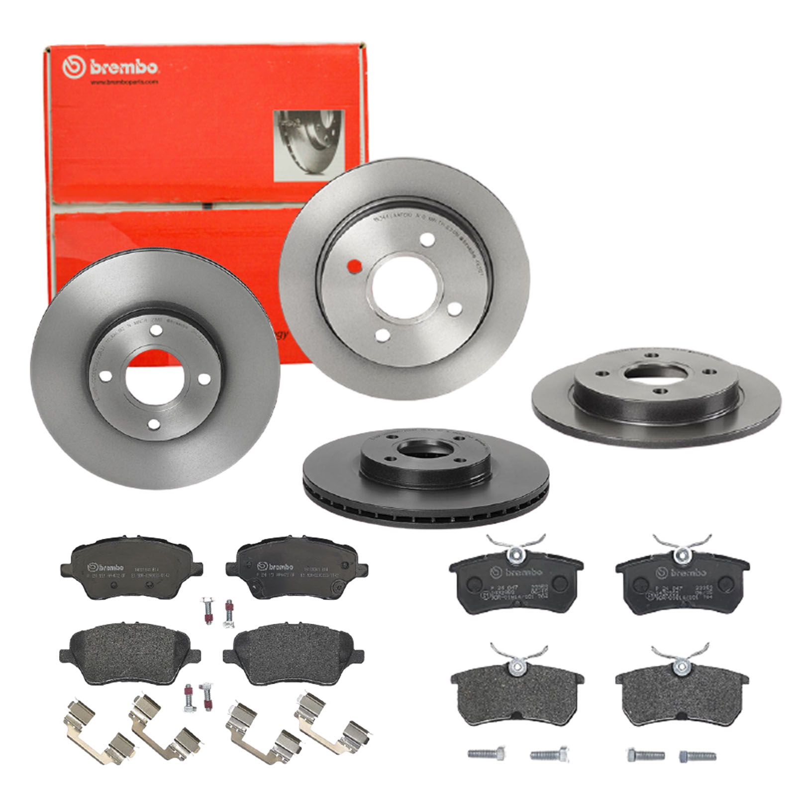 BREMBO Bremsesæt, skivebremser sg00000edt bagaksel indvendig ventileret 278mm 23mm for FORD FORD USA