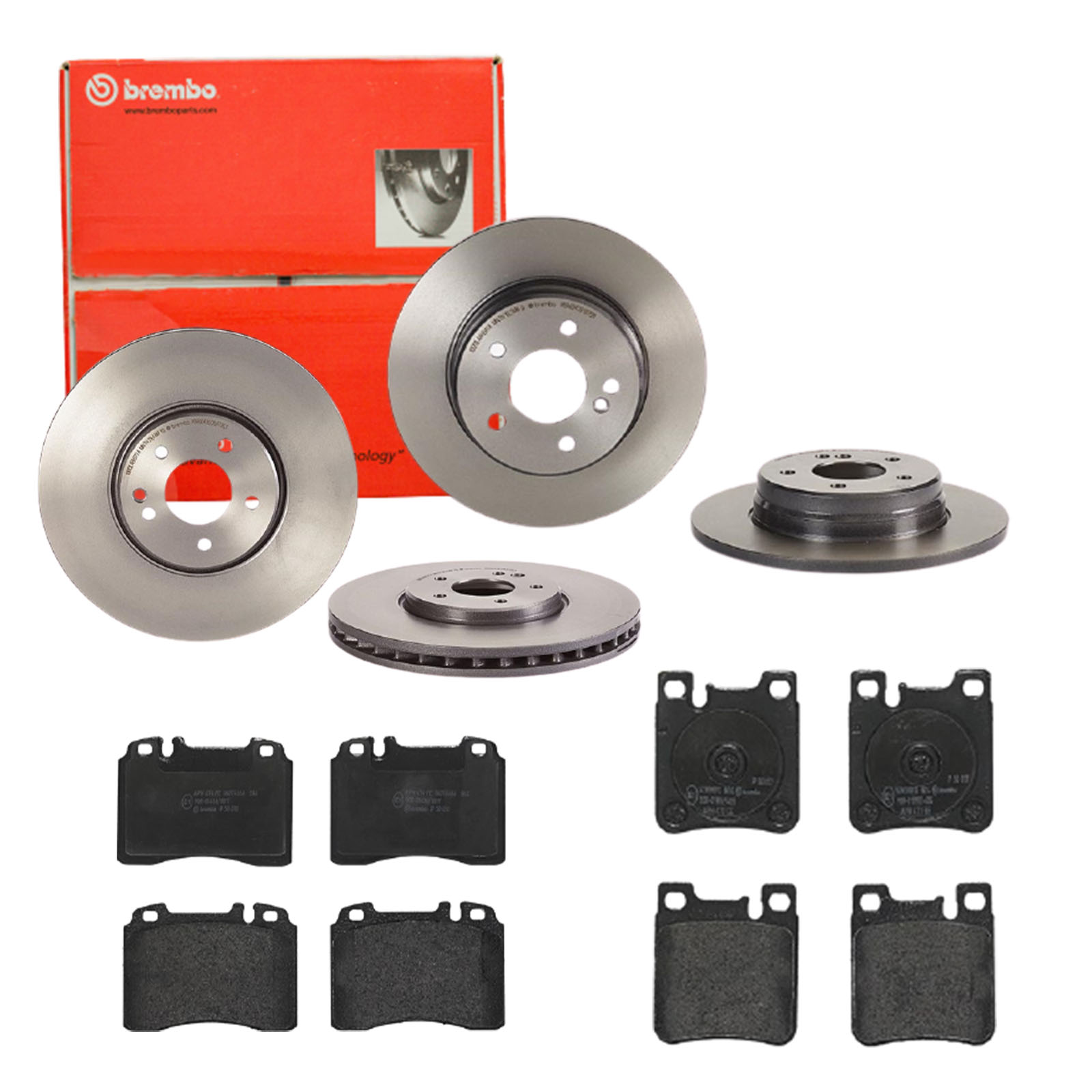 BREMBO Bremsesæt, skivebremser sg00000ef0 bagaksel fuld 290mm 32mm for MERCEDES-BENZ CHRYSLER