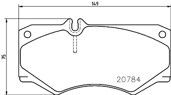 Bremsesæt, skivebremser, BREMBO, indvendig ventileret, foraksel, b.la. til Mercedes-Benz~Puch