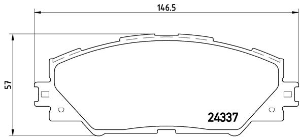 BREMBO Bremsesæt, skivebremser sg000008jz foraksel indvendig ventileret 328mm 28mm for PONTIAC TOYOTA TOYOTA (GAC)