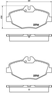 BREMBO sg00000cjs foraksel perforeret/ventileret 330mm 32mm for MERCEDES-BENZ