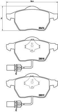 BREMBO Bremsesæt, skivebremser sg00000ehr bagaksel fuld 255mm 25mm for PEUGEOT CITROËN FORD MG (SAIC) ROEWE (SAIC) LANCIA ZHONGHUA (BRILLIANCE) DS SEA