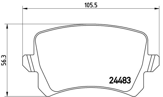 BREMBO Bremsesæt, skivebremser sg00000ejt bagaksel perforeret/ventileret 312mm 25mm for VW AUDI SEAT SKODA AUDI (FAW) VW (FAW) SKODA (SVW)