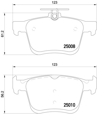 BREMBO Bremsesæt, skivebremser sg00000eo1 bagaksel perforeret 272mm 10mm for MG (SAIC) VW SEAT AUDI (FAW) AUDI SKODA SKODA (SVW) VW (FAW)