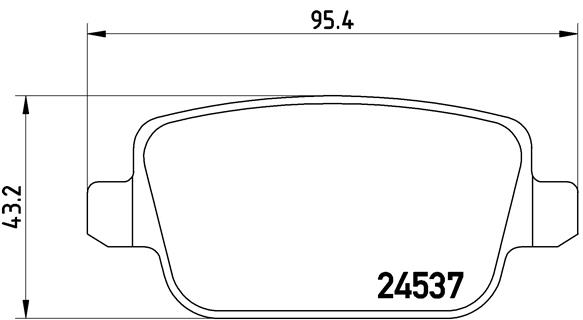 BREMBO Bremsesæt, skivebremser sg00000erp bagaksel fuld 336mm 12mm for FORD VOLVO LAND ROVER