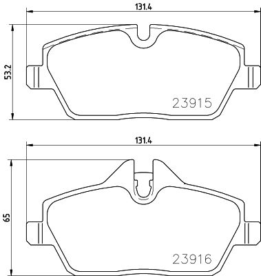 BREMBO Bremsesæt, skivebremser sg00000et0 foraksel fuld 280mm 10mm for BMW BMW (BRILLIANCE)