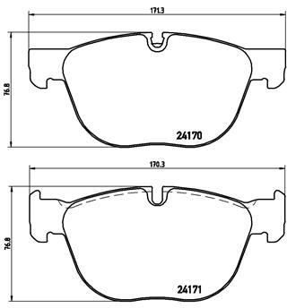 BREMBO Bremsesæt, skivebremser sg00000et6 bagaksel indvendig ventileret 320mm 20mm for BMW