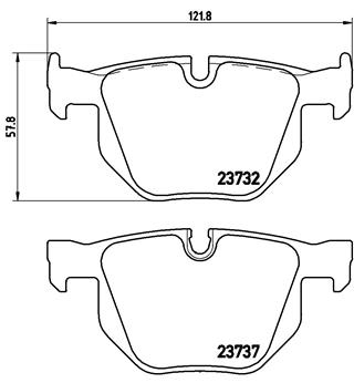 BREMBO Bremsesæt, skivebremser sg00000etc foraksel perforeret/ventileret 320mm 20mm for BMW