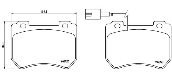 BREMBO Bremsesæt, skivebremser sg00000ew7 bagaksel perforeret/ventileret 330mm 12mm for LANCIA ALFA ROMEO JEEP FIAT JEEP (GAC FCA)