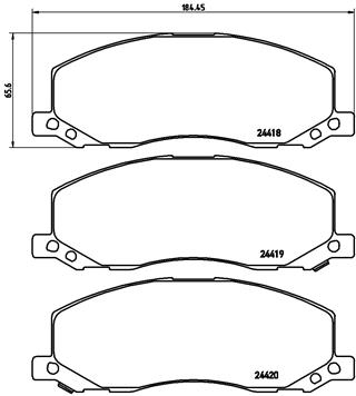BREMBO Bremsesæt, skivebremser sg00000ew9 bagaksel indvendig ventileret 337mm 23mm for OPEL GENERAL MOTORS SAAB BUICK CADILLAC VAUXHALL CHEVROLET