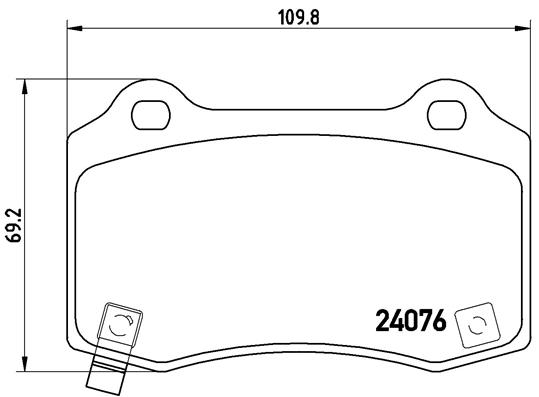 BREMBO Bremsesæt, skivebremser sg00000ewg bagaksel indvendig ventileret 350mm 32mm for CHEVROLET CADILLAC CHRYSLER DODGE JEEP