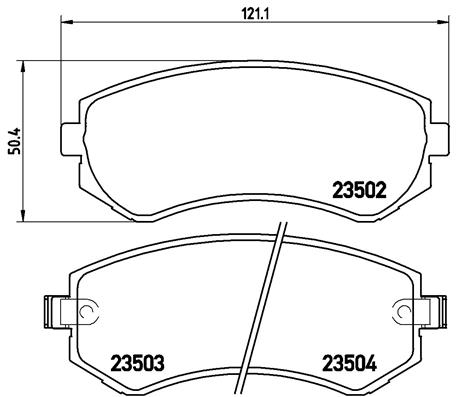 BREMBO Bremsesæt, skivebremser sg00000exw bagaksel indvendig ventileret 316mm 18mm for NISSAN