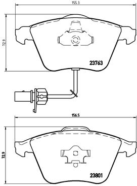 BREMBO Bremsesæt, skivebremser sg00000eyp foraksel perforeret/ventileret 245mm 10mm for PEUGEOT MG (SAIC) ROEWE (SAIC) SKODA CITROËN SEAT AUDI VW RENA