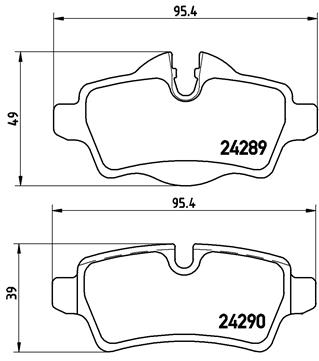 BREMBO Bremsesæt, skivebremser sg00000ezg bagaksel perforeret/ventileret 294mm 22mm for BMW MINI BOLINDER MUNKTELL