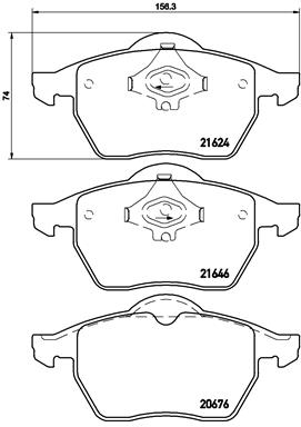 BREMBO Bremsesæt, skivebremser sg00000ezn bagaksel fuld 245mm 15mm for LANCIA ALFA ROMEO FIAT SKODA AUDI VW SEAT