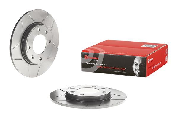 BREMBO Bremsesæt, skivebremser sg00000ezo bagaksel lukket 266mm 8mm for CITROËN PEUGEOT FENGSHEN RENAULT HSV
