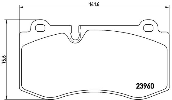 BREMBO Bremsesæt, skivebremser sg00000f1g bagaksel indvendig ventileret 350mm 32mm for MERCEDES-BENZ