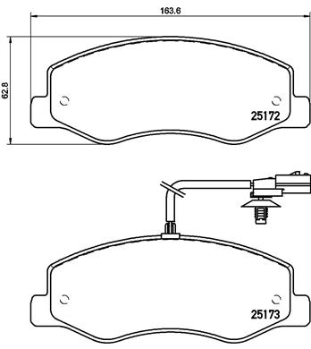 BREMBO Bremsesæt, skivebremser sg00000f2g bagaksel fuld 302mm 18mm for OPEL RENAULT VAUXHALL NISSAN