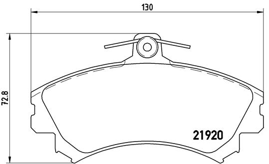 BREMBO Bremsesæt, skivebremser sg00000f66 bagaksel indvendig ventileret 256mm 24mm for VOLVO MITSUBISHI HAIMA (FAW) PROTON NISSAN SMART