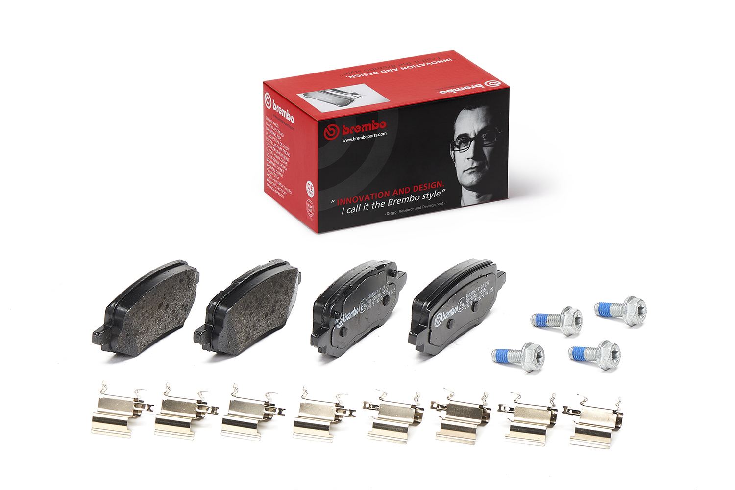 BREMBO Bremseklodser p24237 for FORD