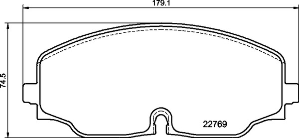 BREMBO Bremseklodser p85176 for SKODA VW VW (SVW) VW (FAW)