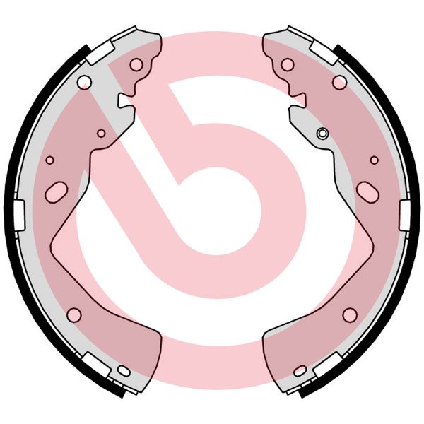 BREMBO Bremsebakkesæt s49527 for FORD MAZDA NISSAN FORD USA